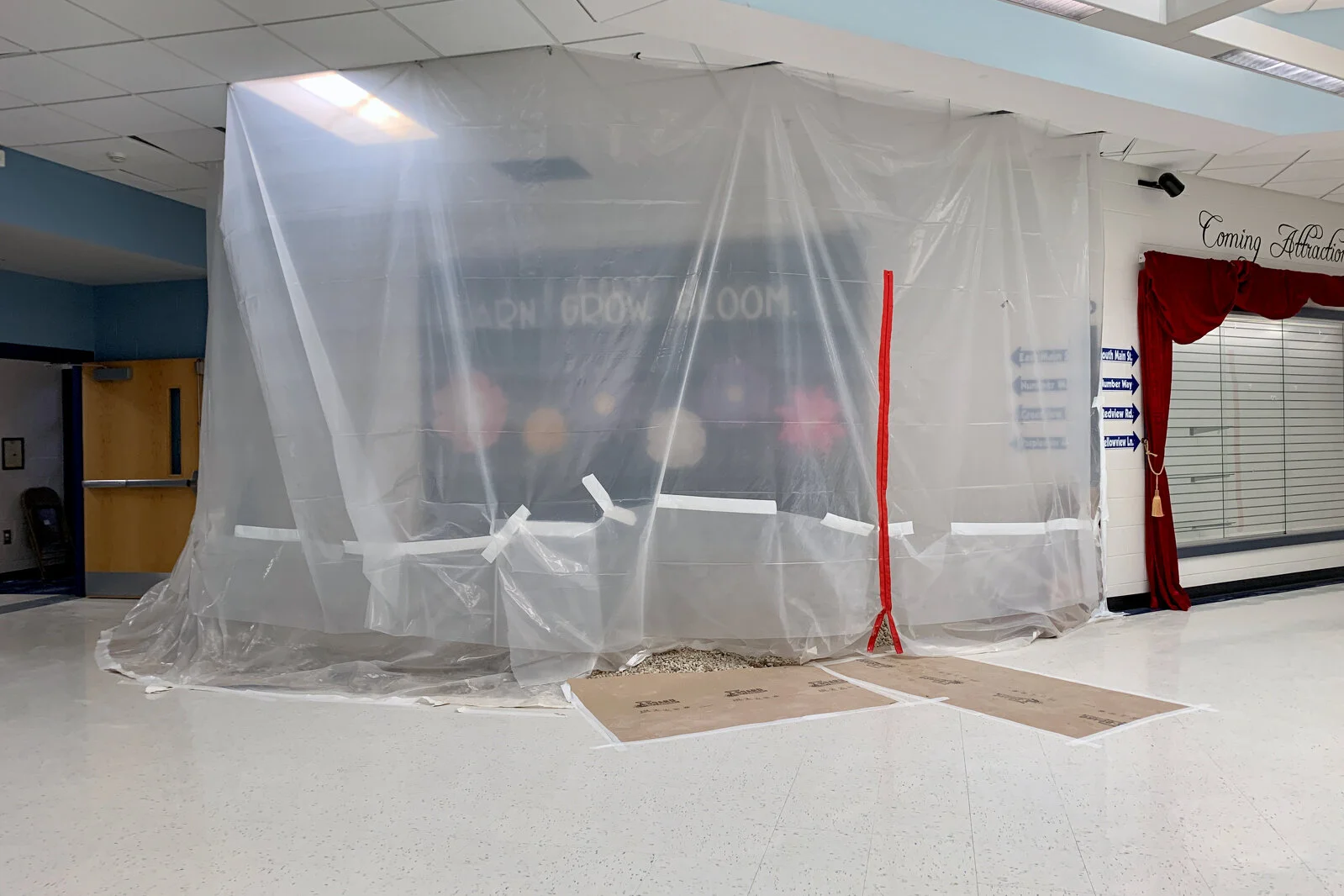 Prairieview School Media Center construction June 2026