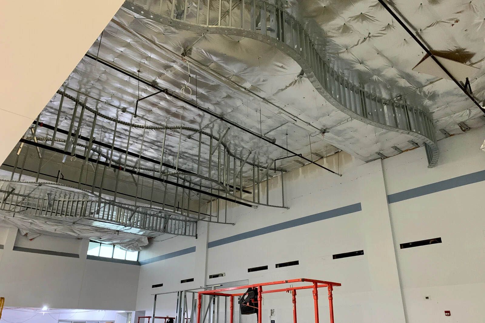 Frederick School Media Center construction June 2026