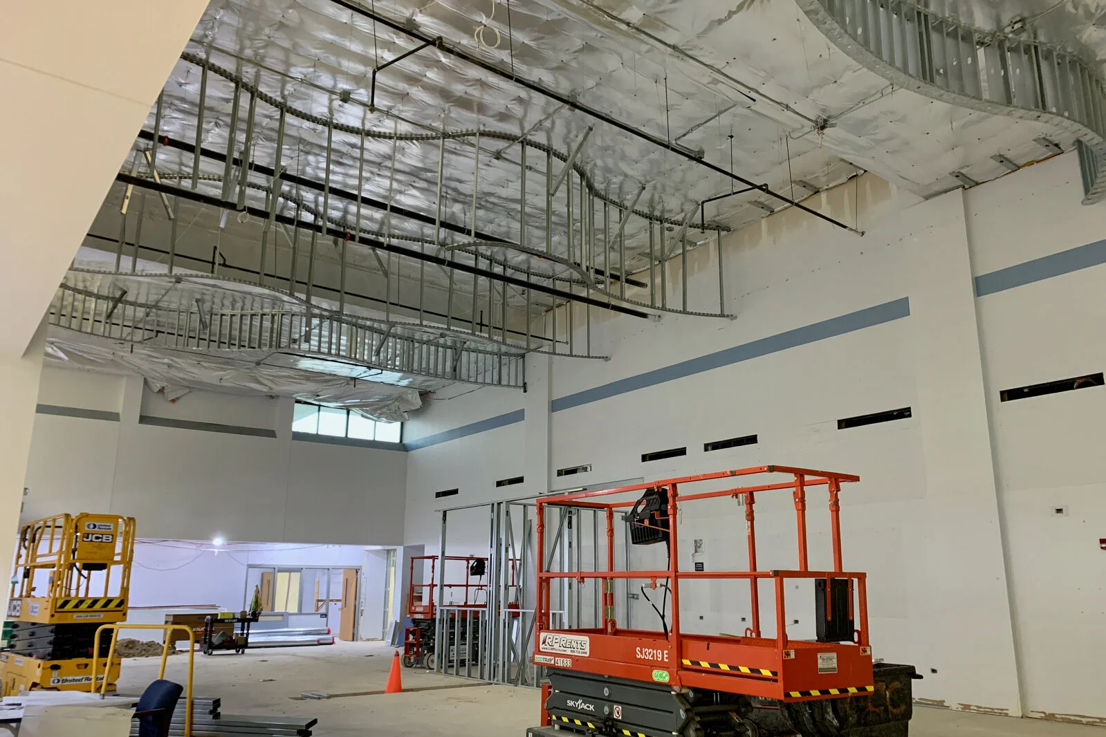 Frederick School Media Center construction June 2026