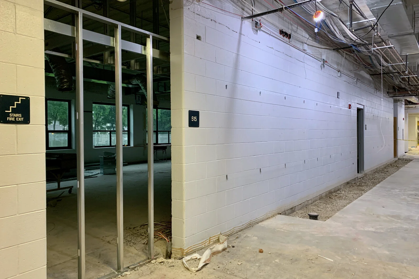 Frederick School Media Center construction June 2026
