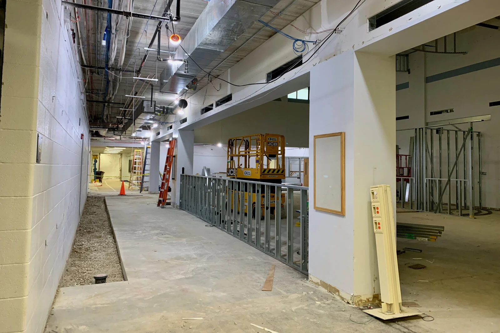 Frederick School Media Center construction June 2026
