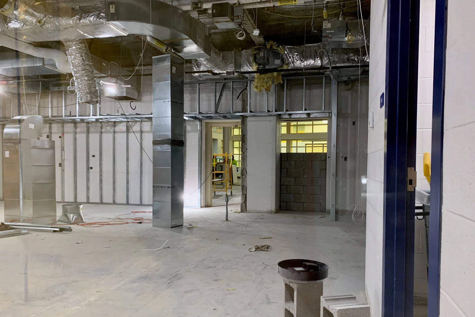 Park Campus Media Center construction June 2026