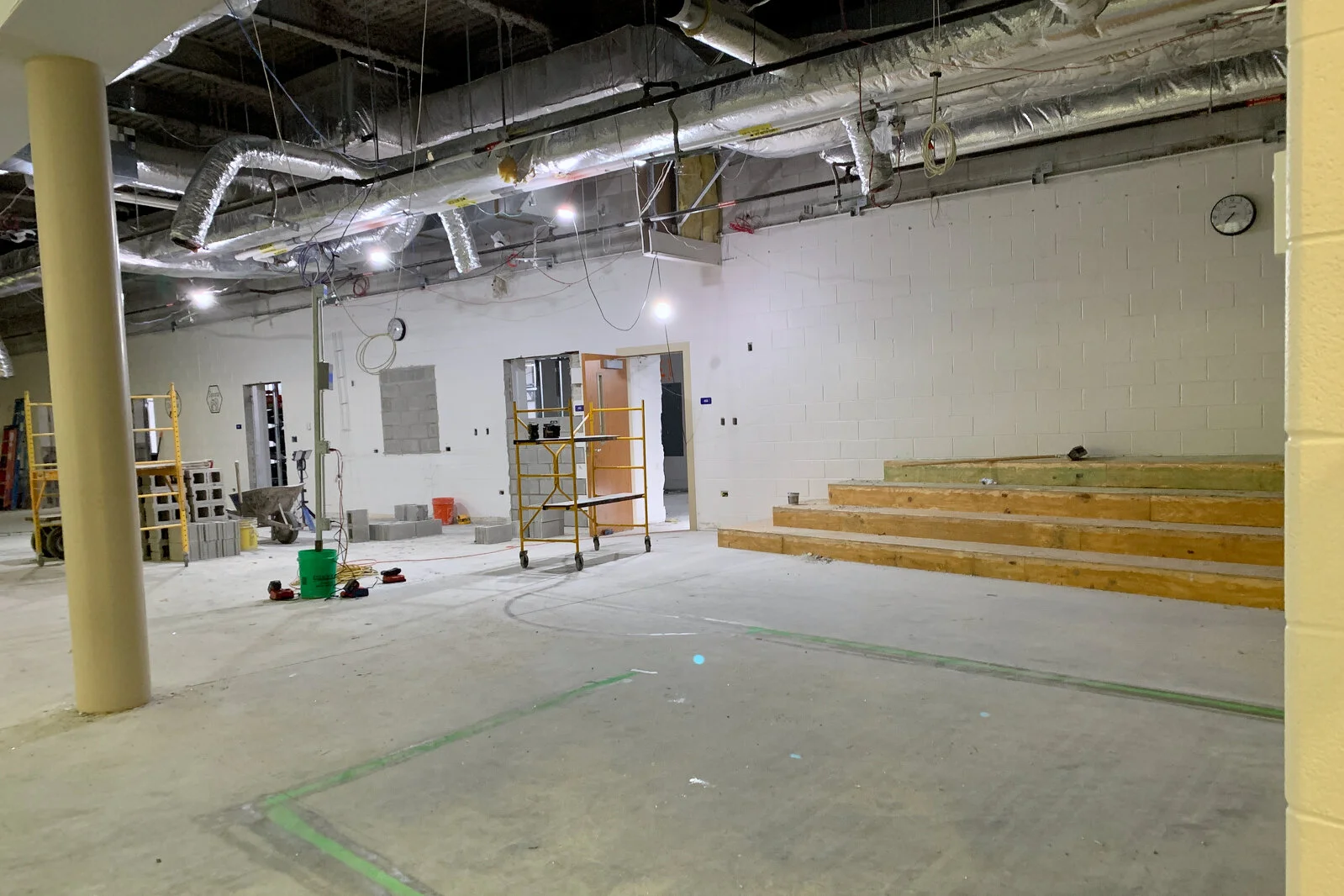 Park Campus Media Center construction June 2026