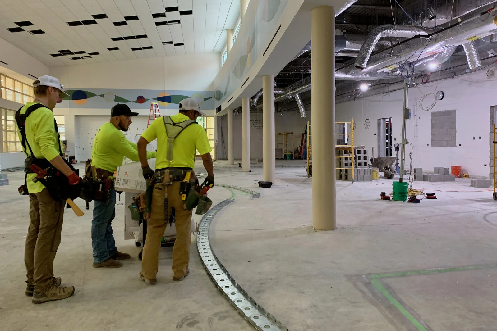 Park Campus Media Center construction June 2026
