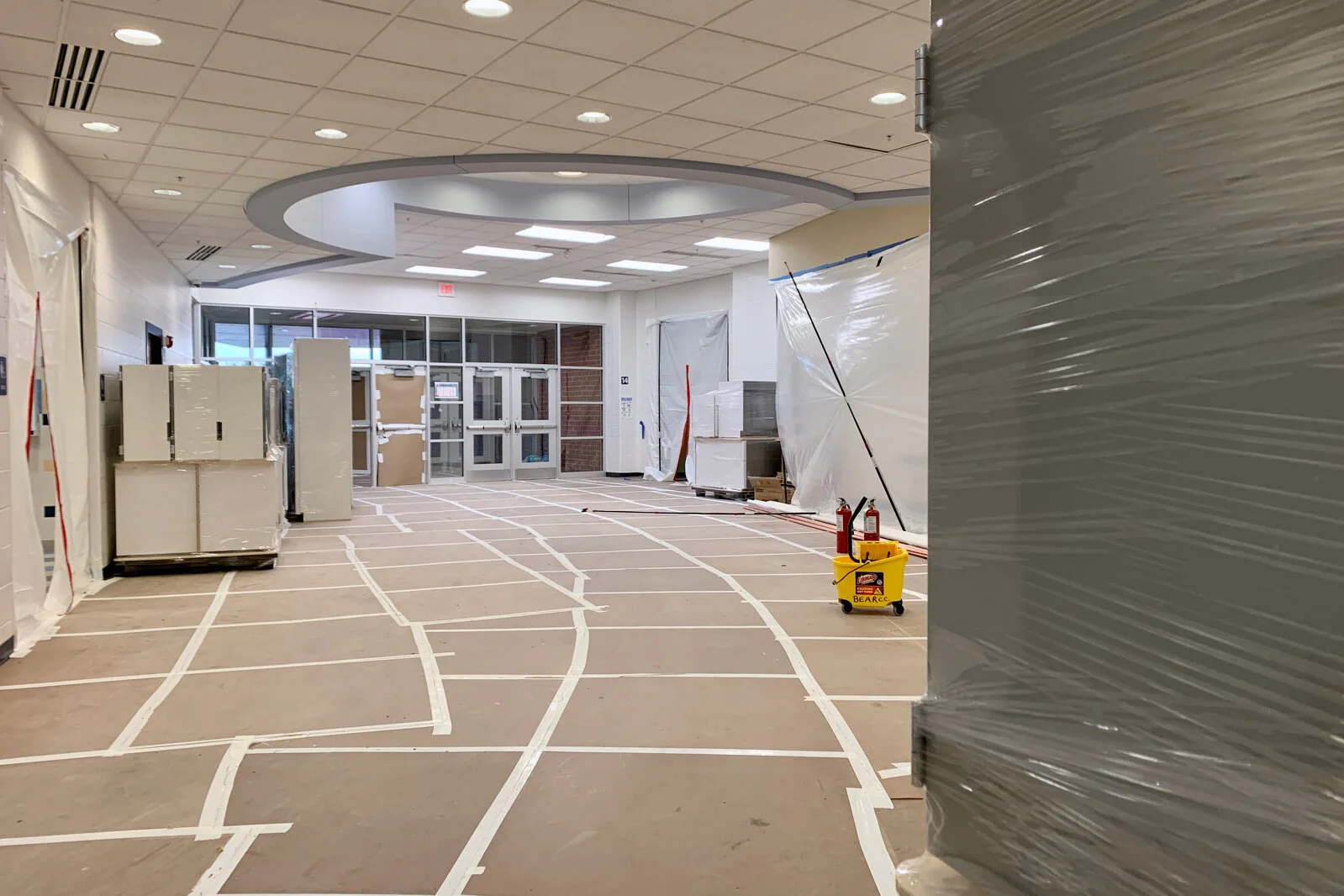 Park Campus Media Center construction June 2026
