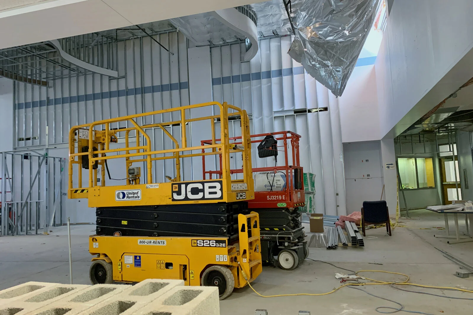 Frederick School Media Center construction June 2026