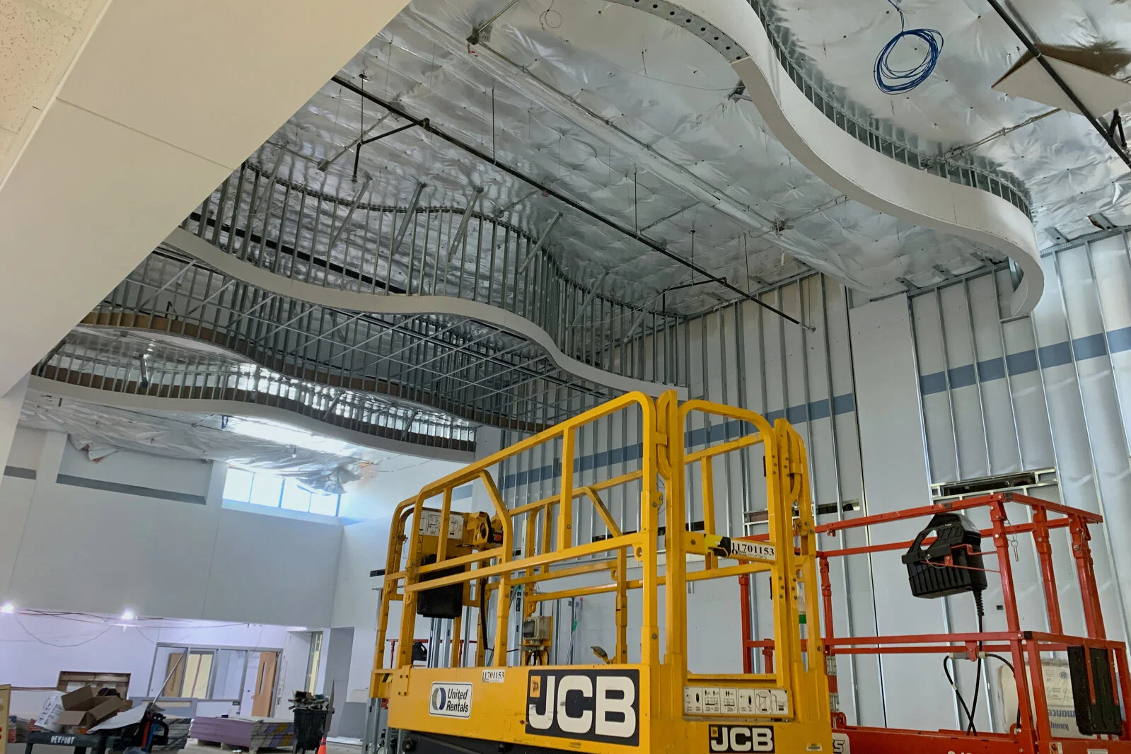 Frederick School Media Center construction June 2026