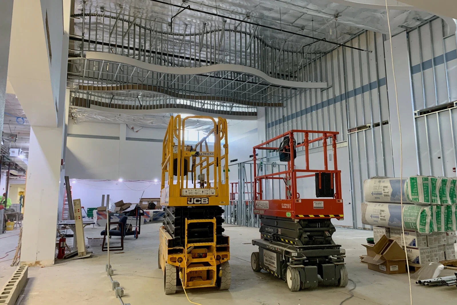 Frederick School Media Center construction June 2026