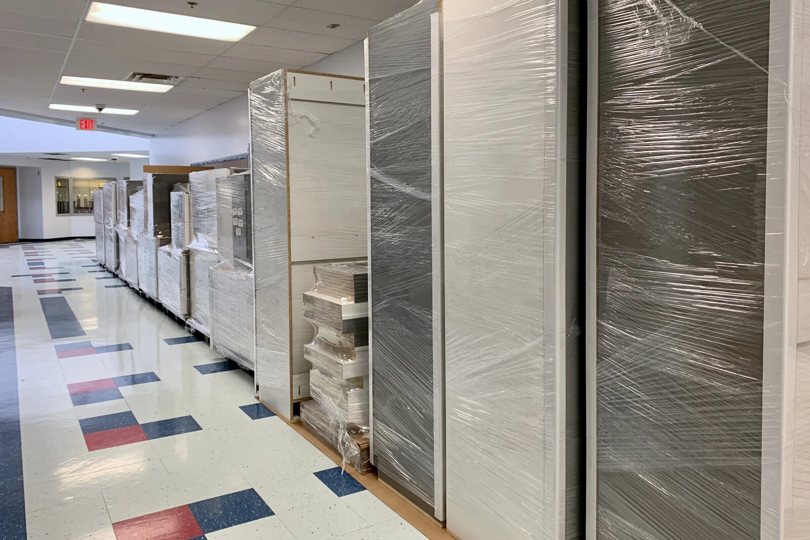 Frederick School Media Center construction June 2026