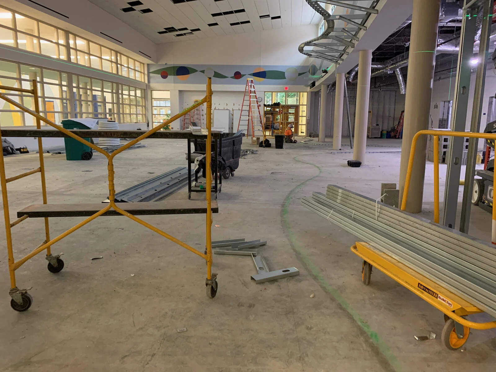 Park Campus Media Center construction June 2026