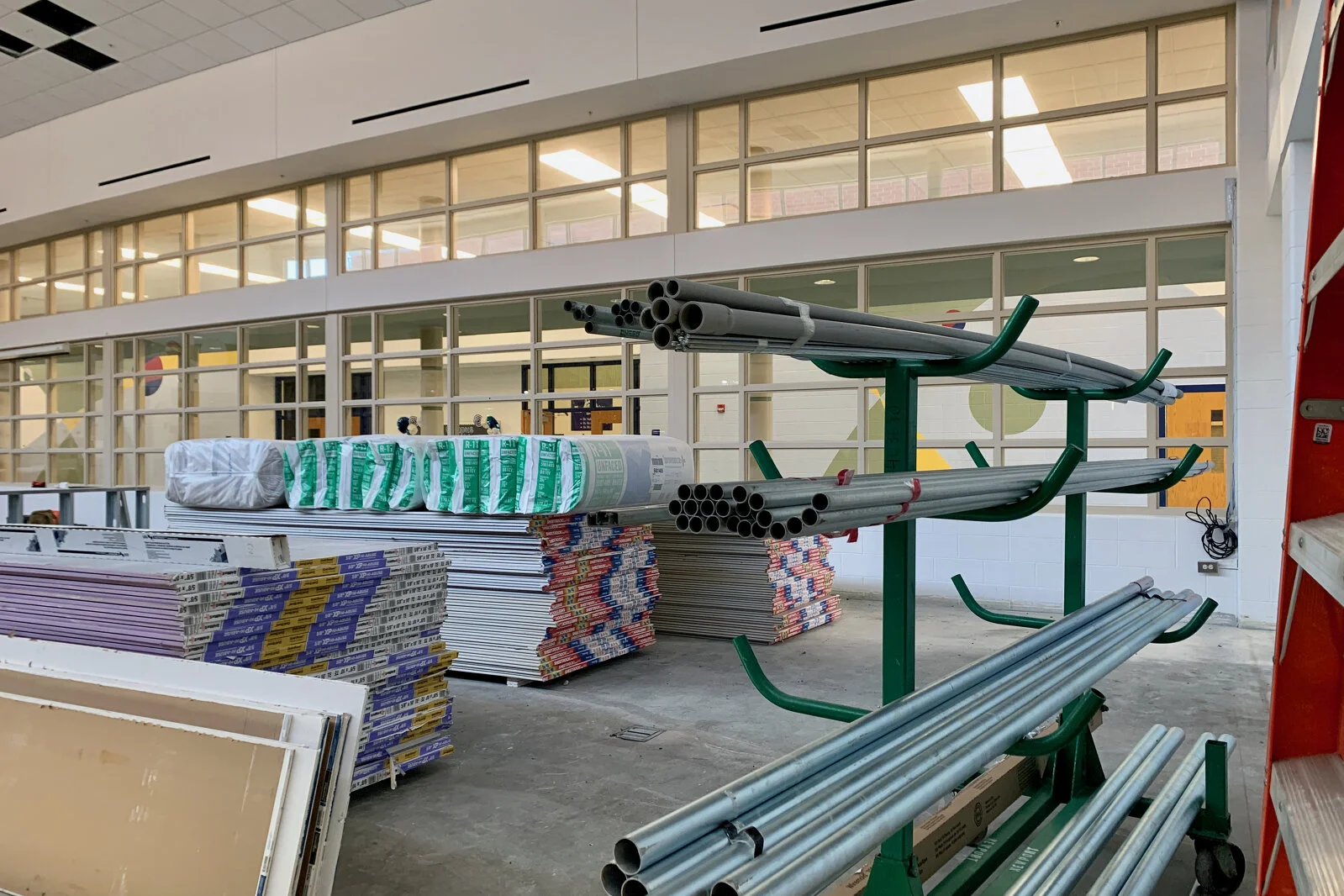 Park Campus Media Center construction June 2026