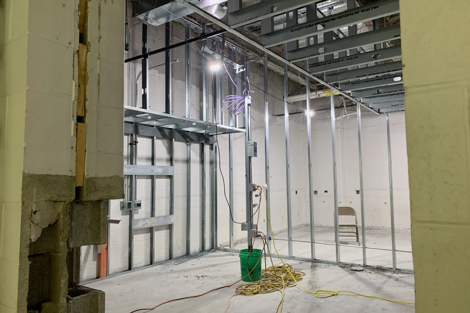 Park Campus Media Center construction June 2026