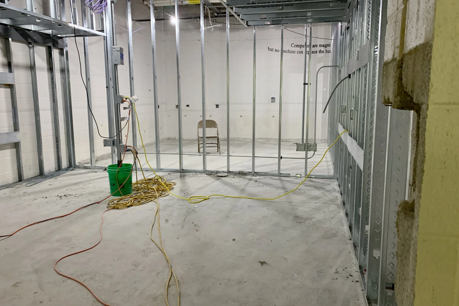 Park Campus Media Center construction June 2026
