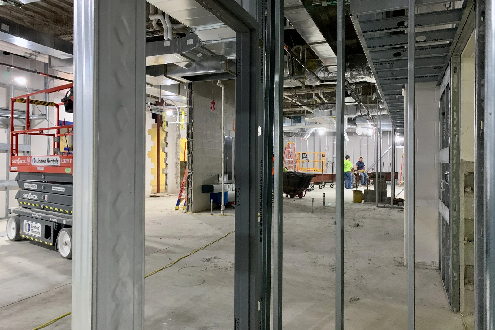 Park Campus Media Center construction June 2026