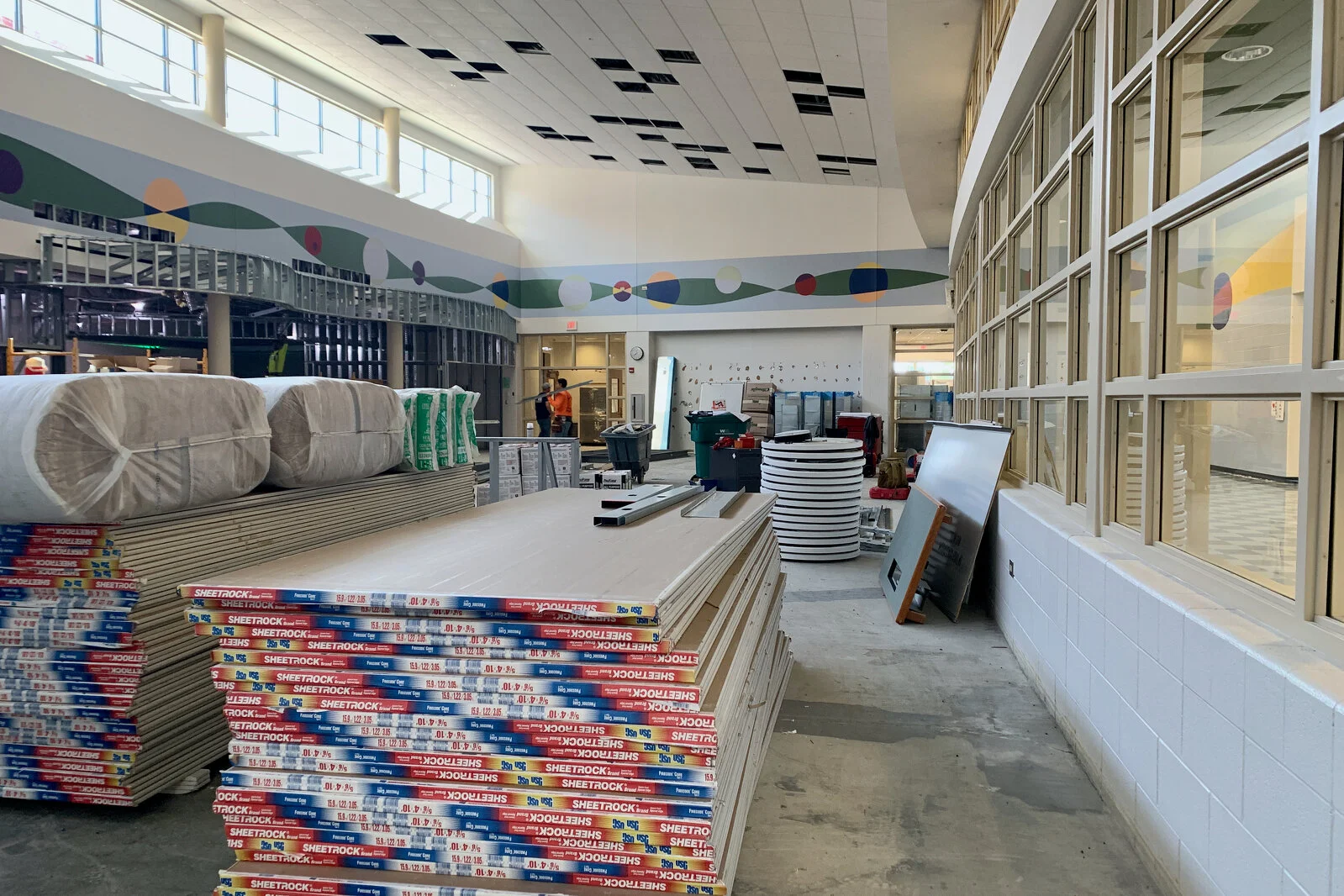 Park Campus Media Center construction June 2026