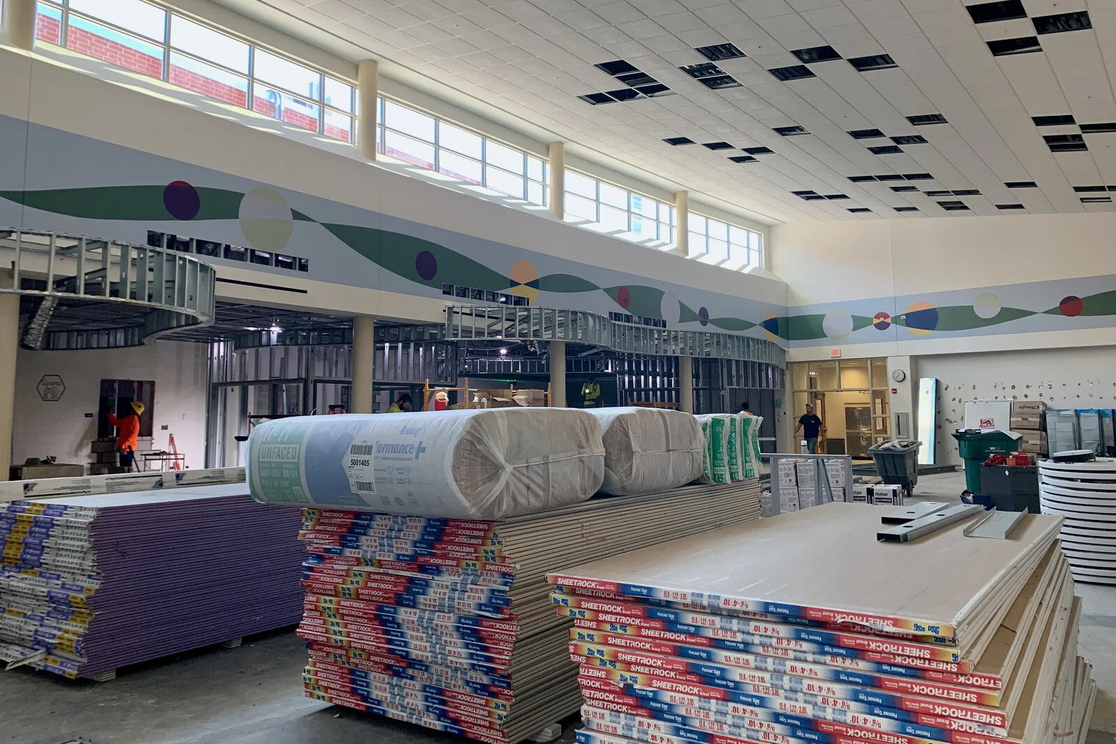 Park Campus Media Center construction June 2026