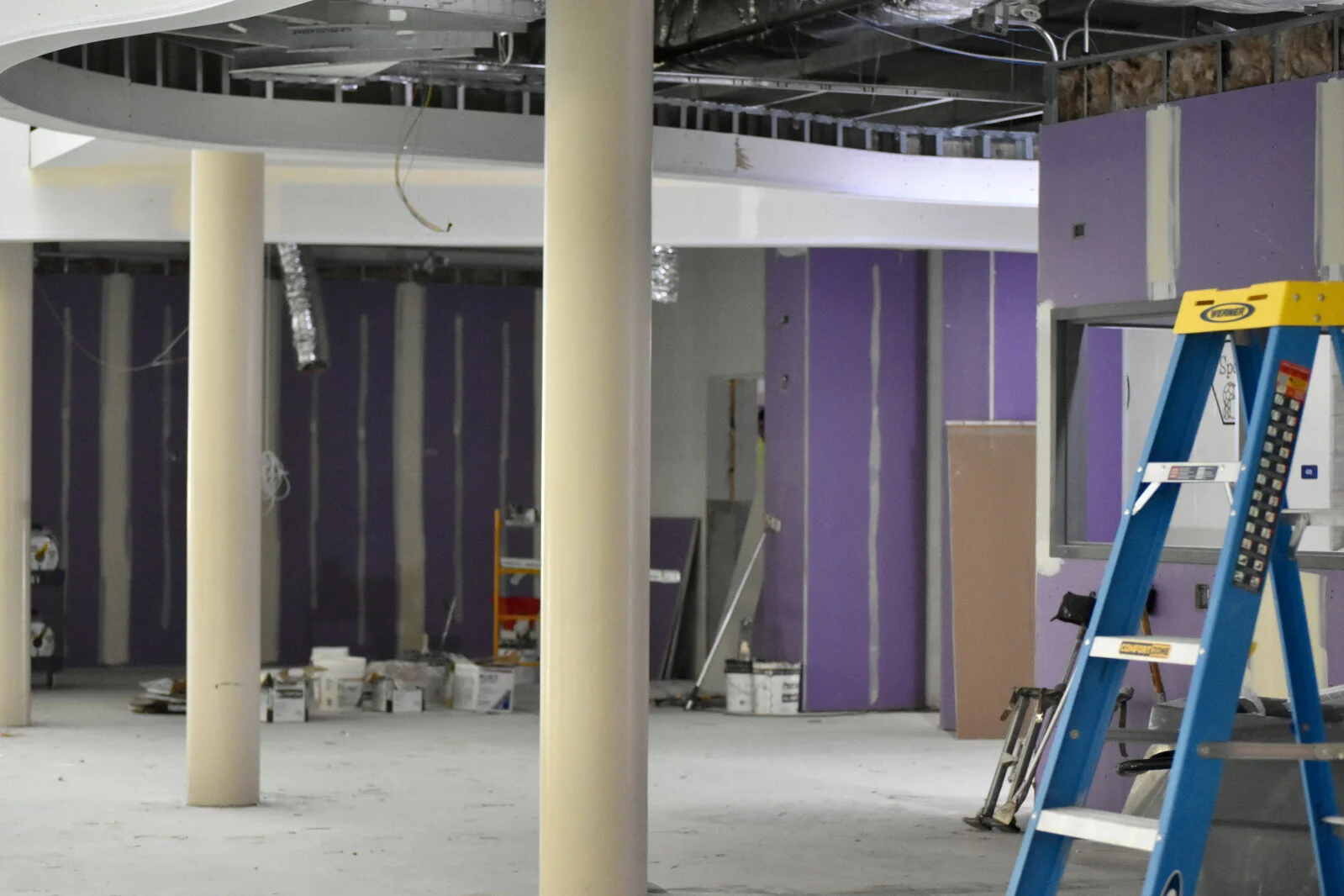 Park Campus Media Center construction June 2026