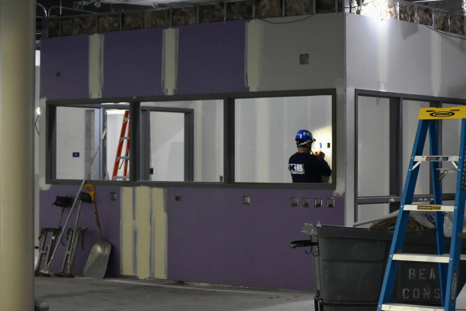 Park Campus Media Center construction June 2026