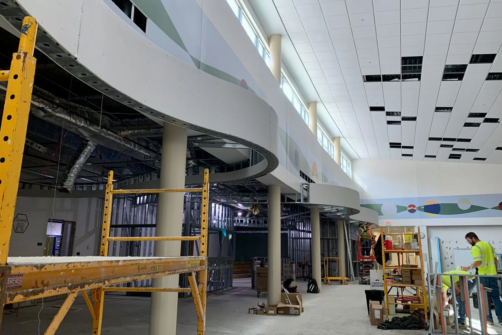 Park Campus Media Center construction June 2026
