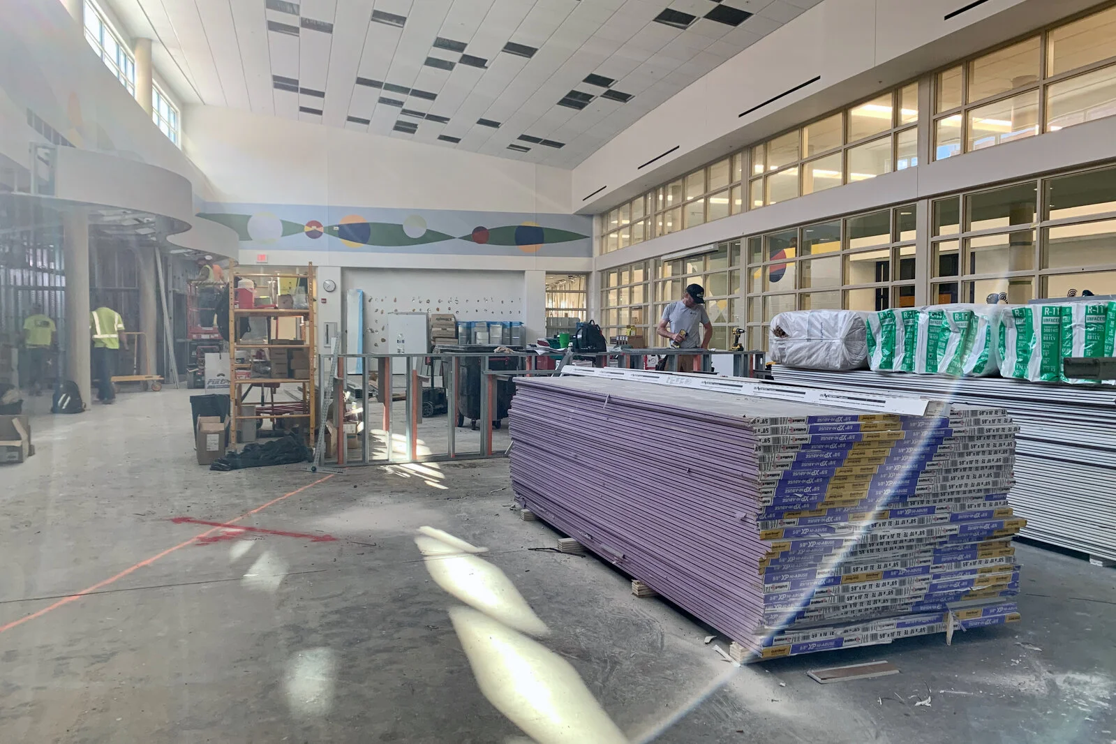Park Campus Media Center construction June 2026