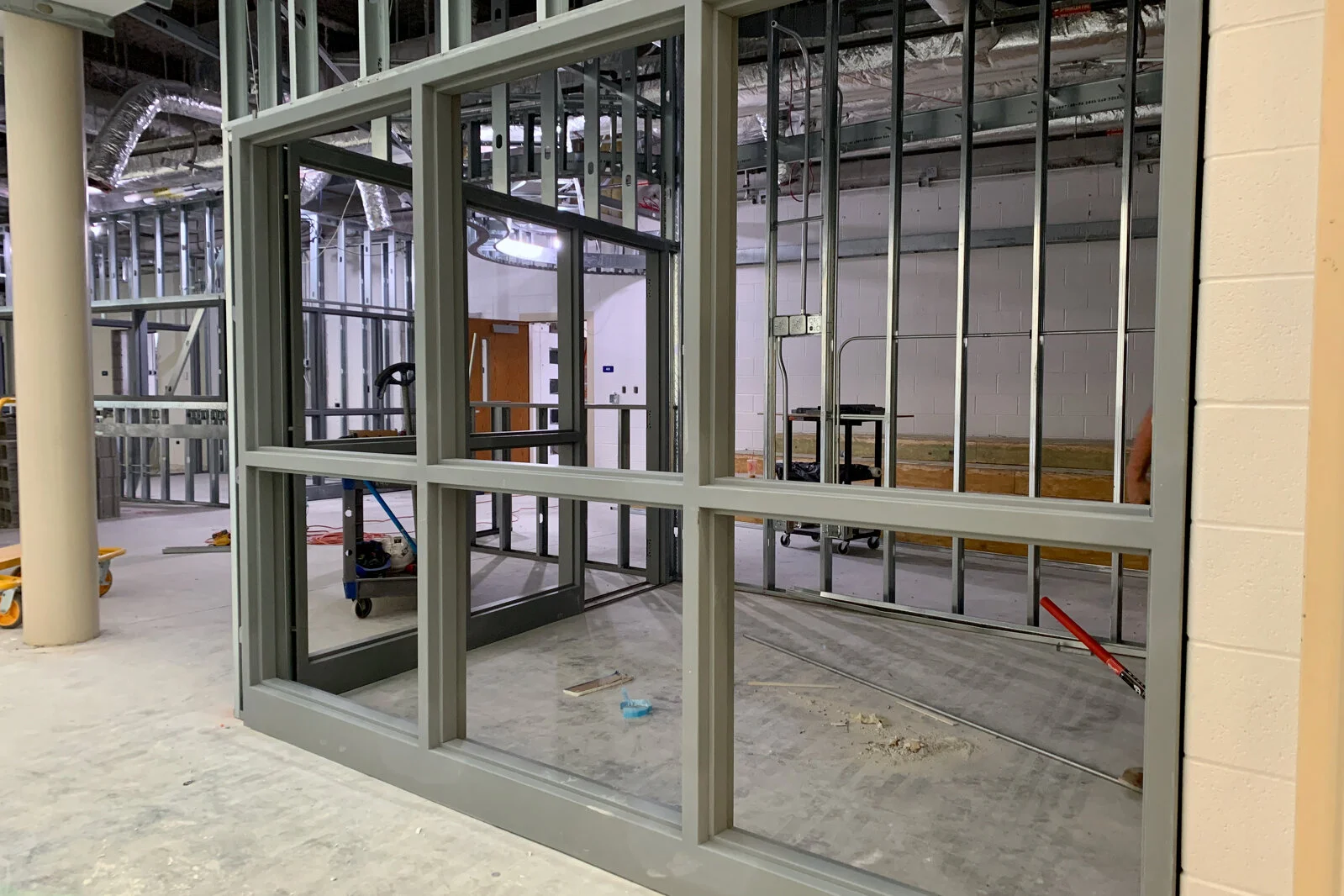 Park Campus Media Center construction June 2026