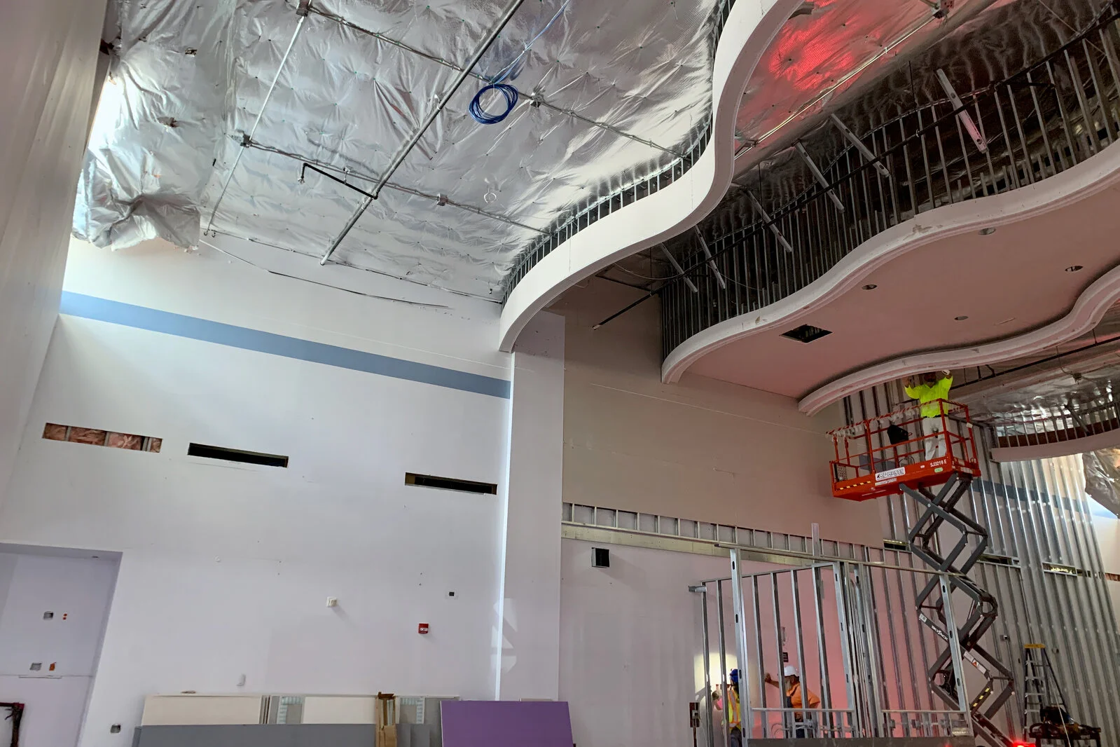 Frederick School Media Center construction June 2026