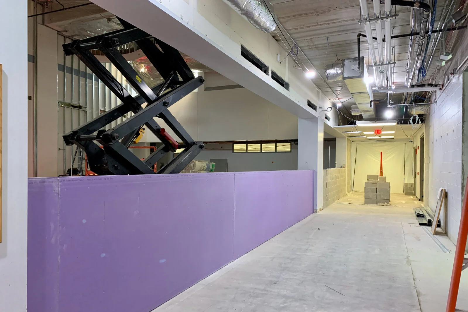 Frederick School Media Center construction June 2026