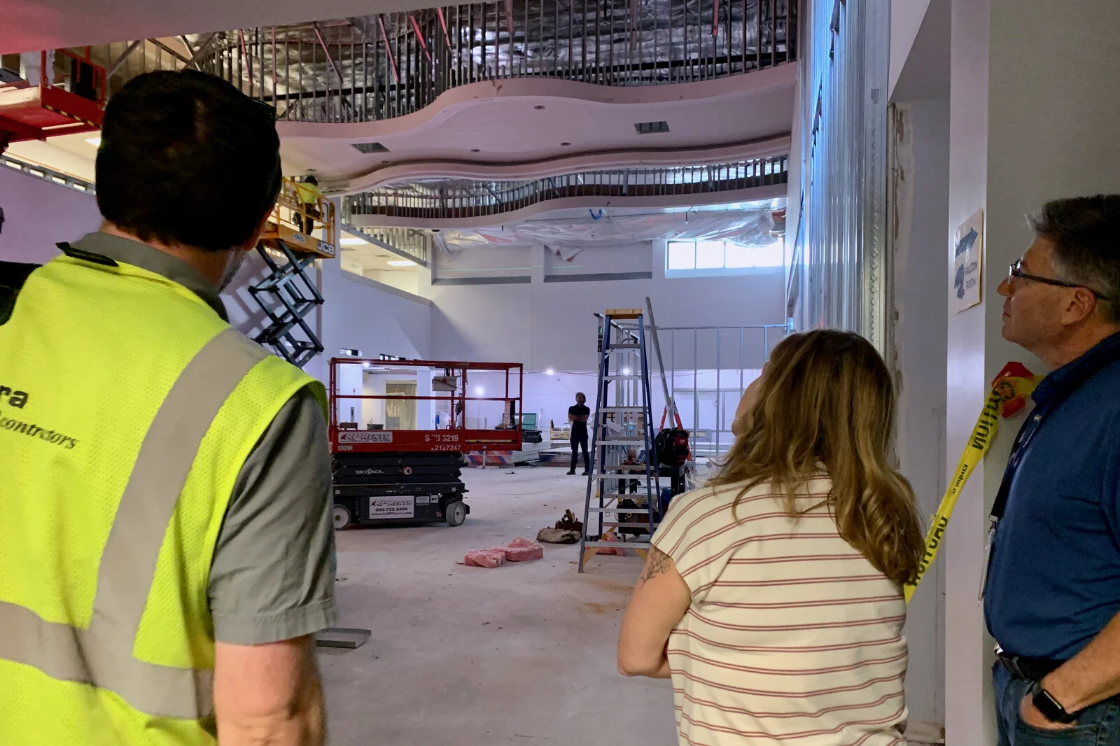 Frederick School Media Center construction June 2026