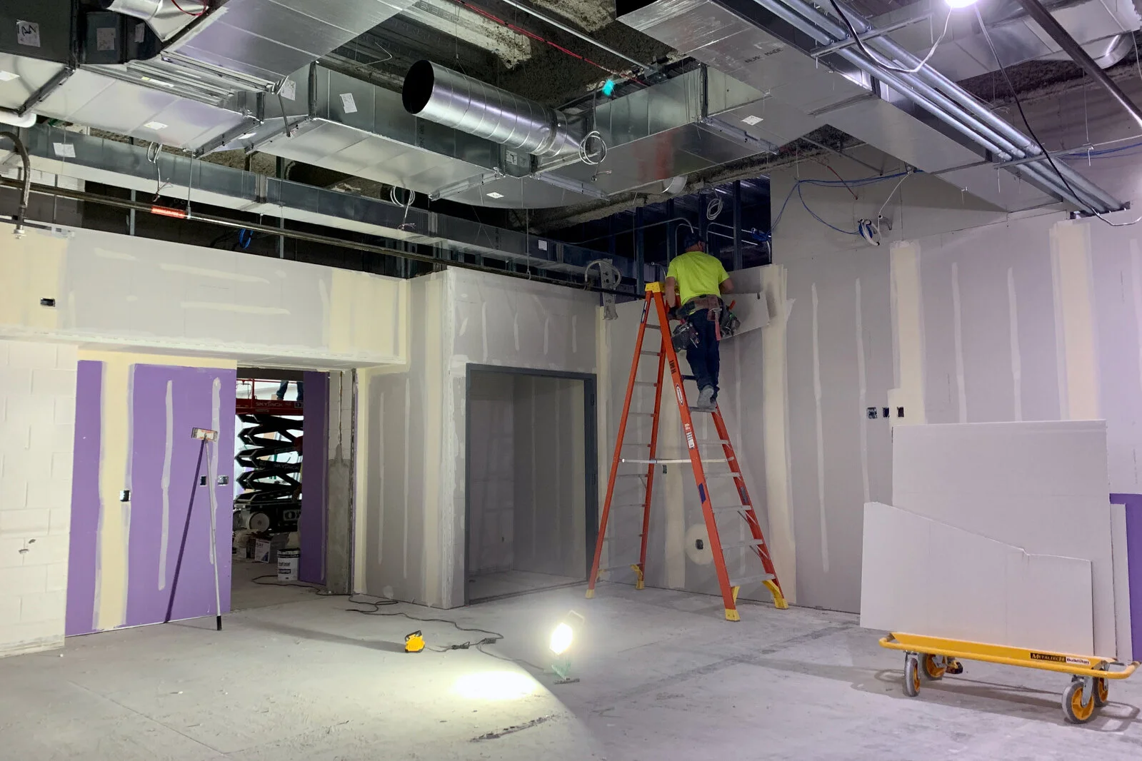 Park Campus Media Center construction June 2026