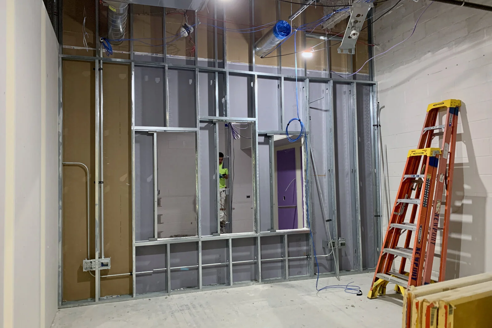 Park Campus Media Center construction June 2026