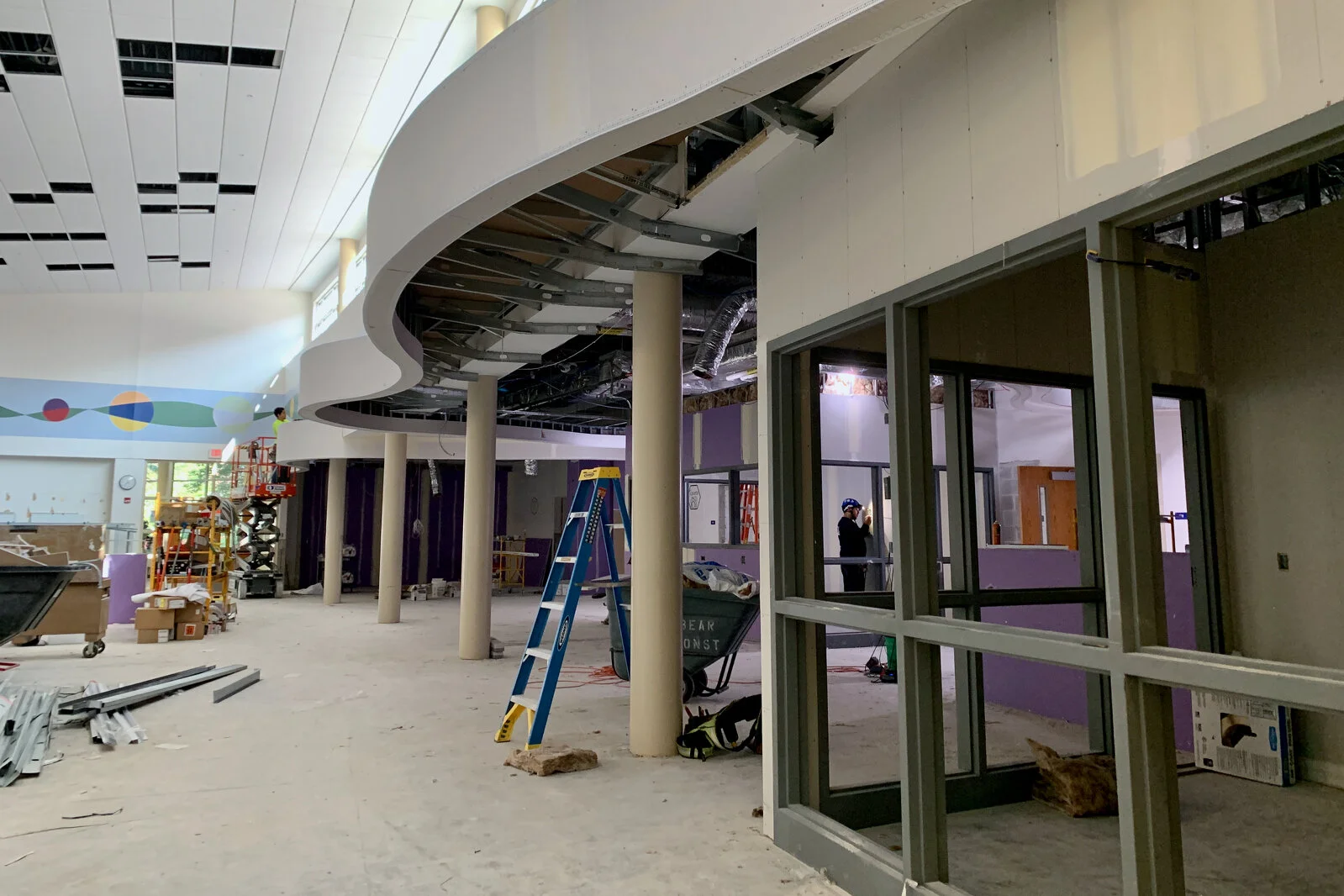 Park Campus Media Center construction June 2026