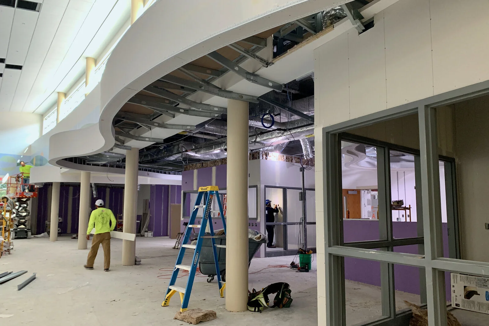 Park Campus Media Center construction June 2026