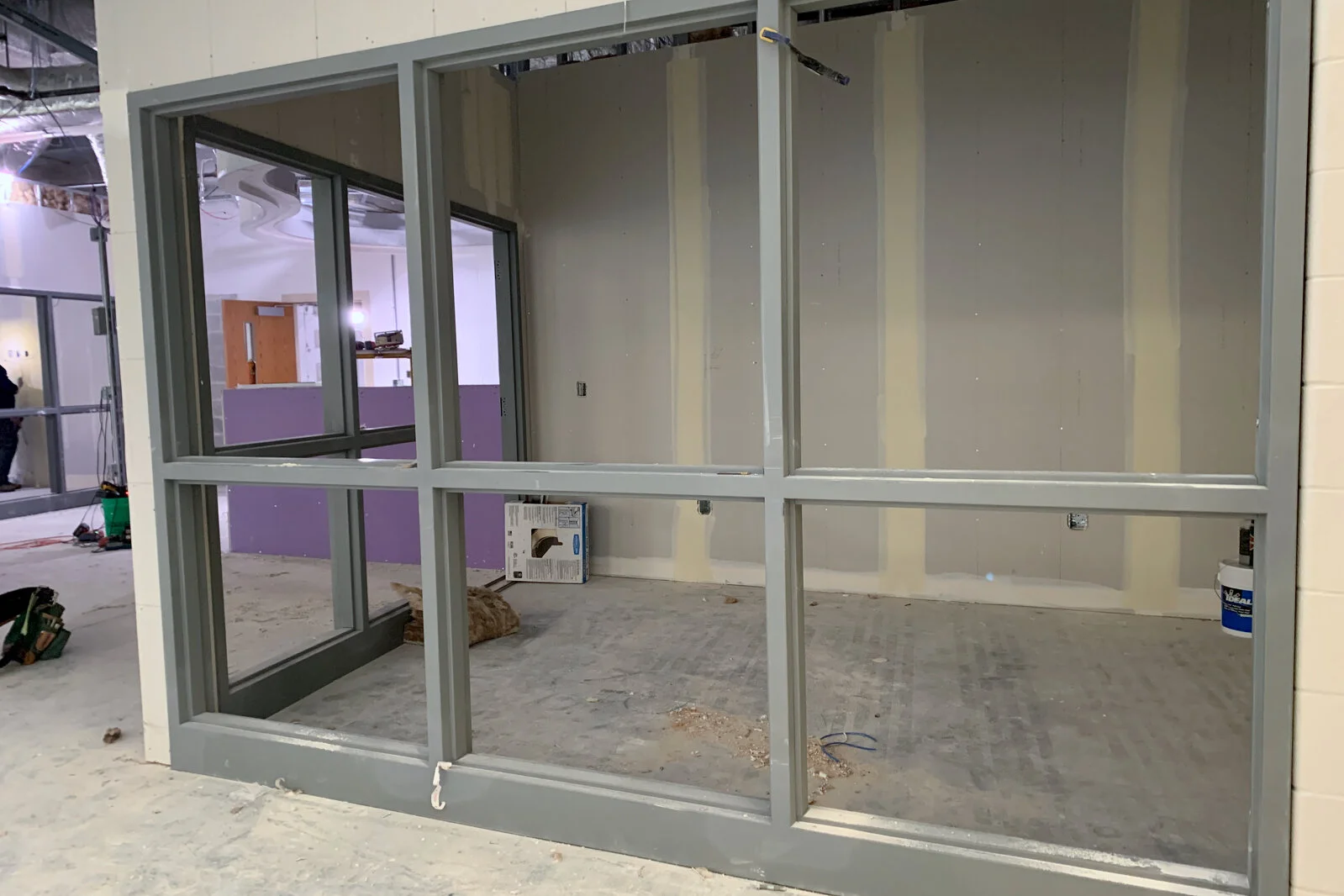 Park Campus Media Center construction June 2026