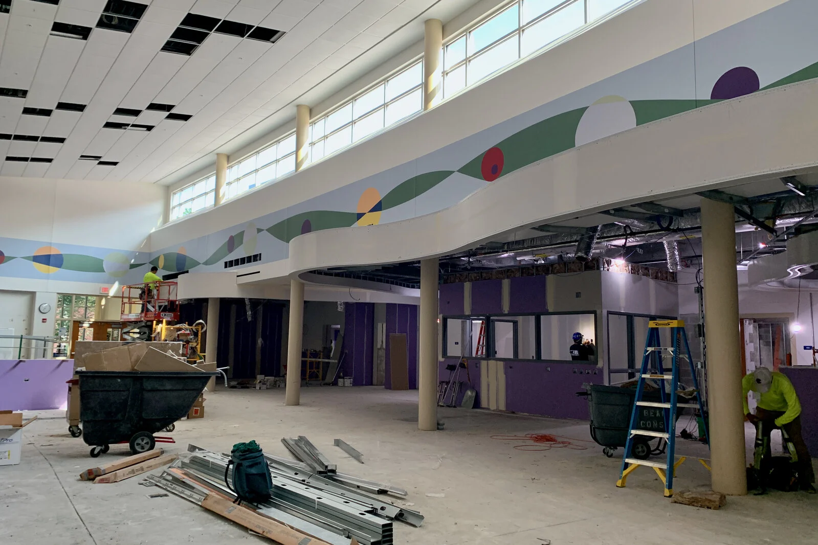 Park Campus Media Center construction June 2026