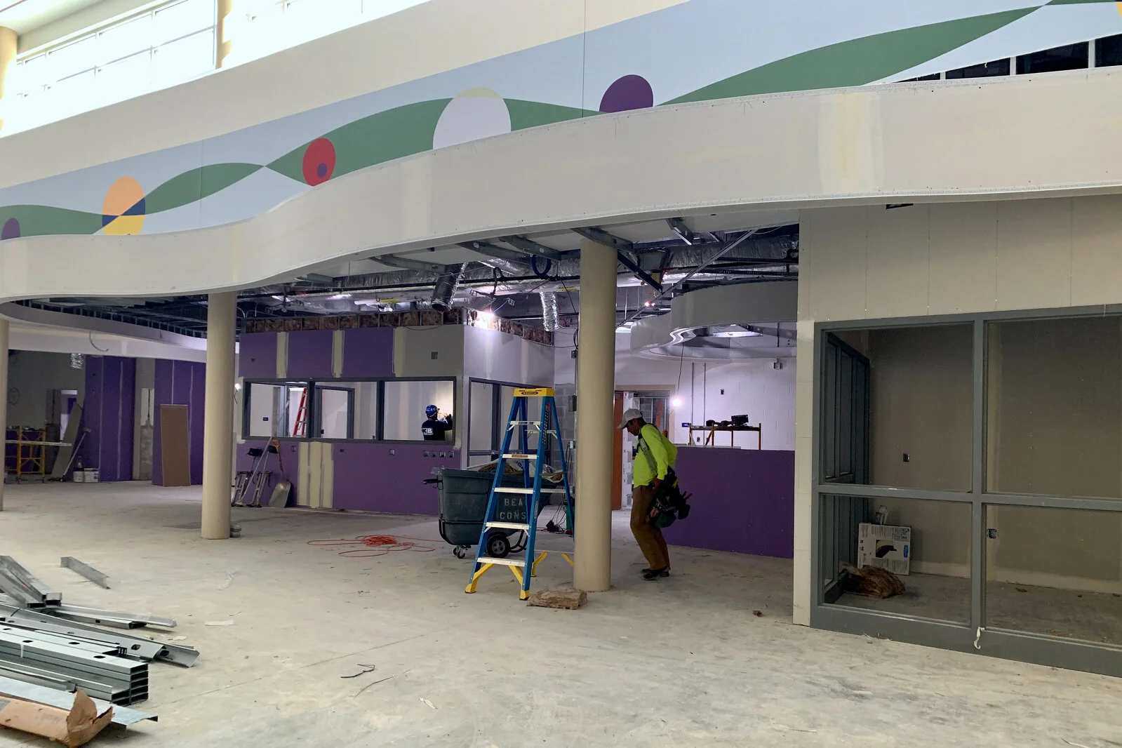 Park Campus Media Center construction June 2026