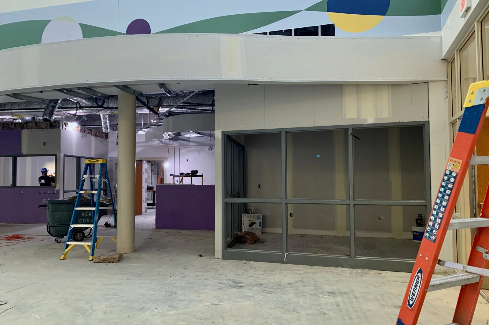 Park Campus Media Center construction June 2026