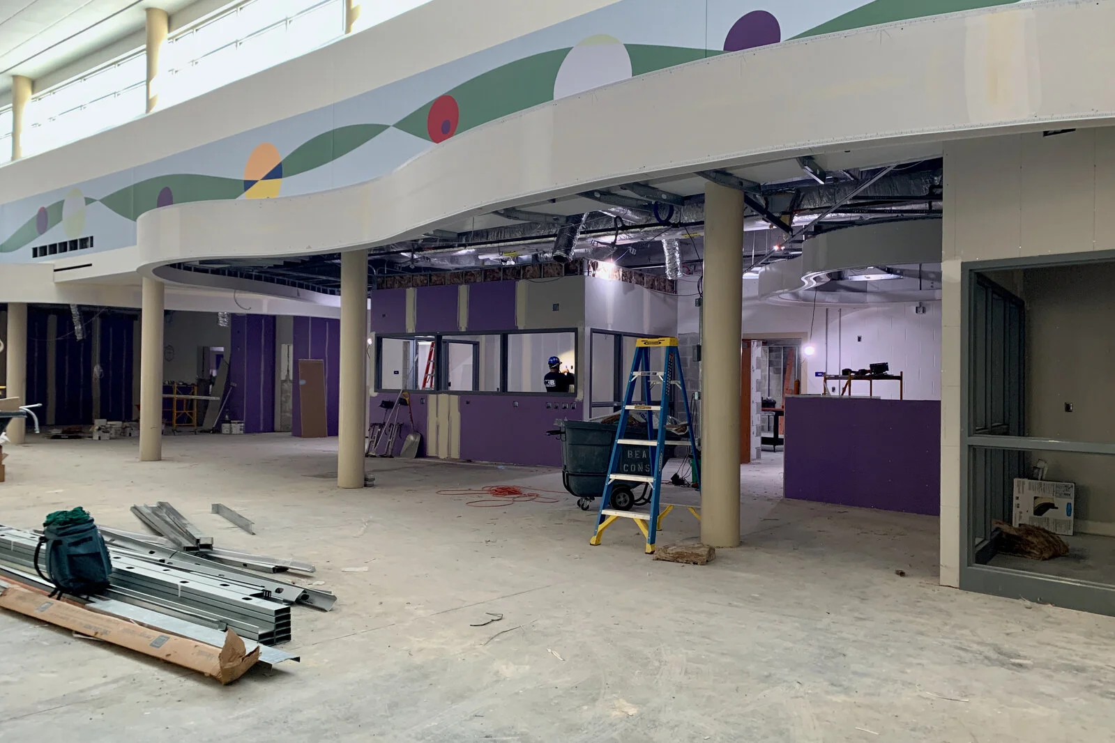 Park Campus Media Center construction June 2026