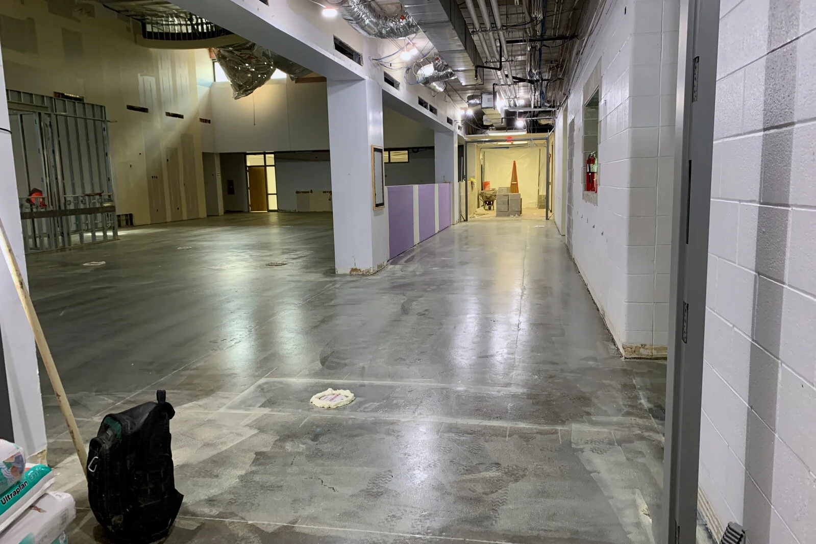 Frederick School Media Center construction June 2026