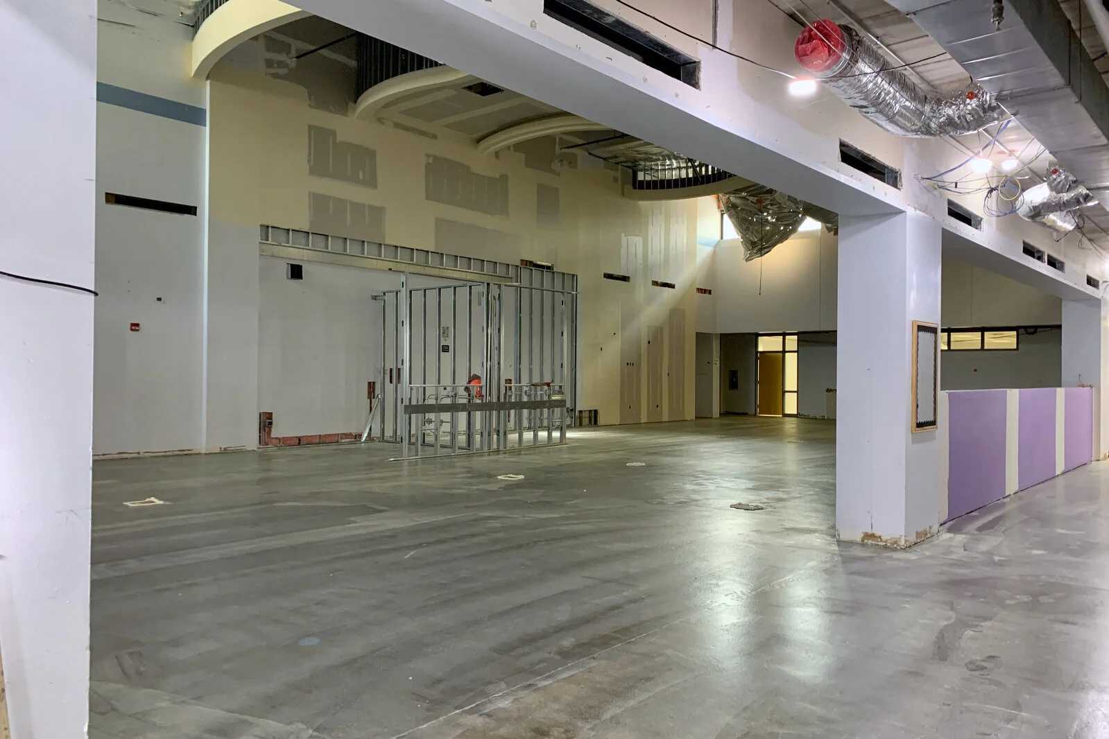 Frederick School Media Center construction June 2026