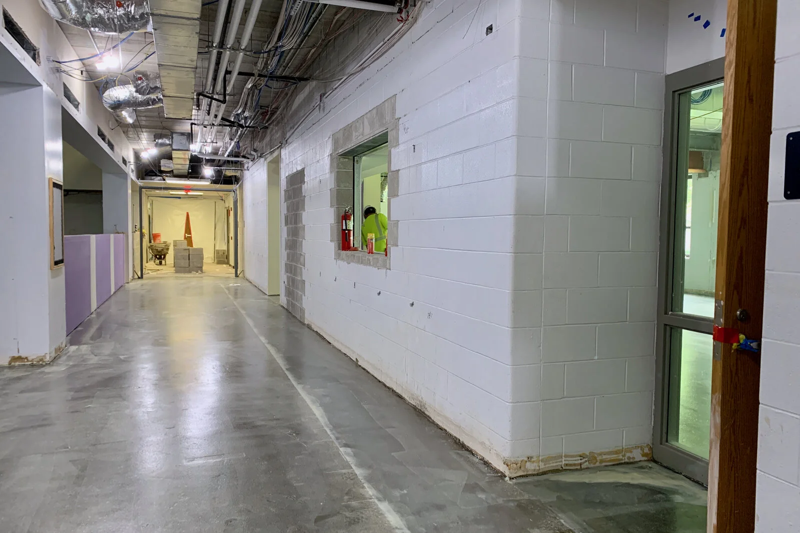 Frederick School Media Center construction June 2026