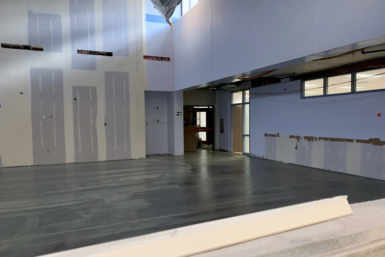 Frederick School Media Center construction June 2026