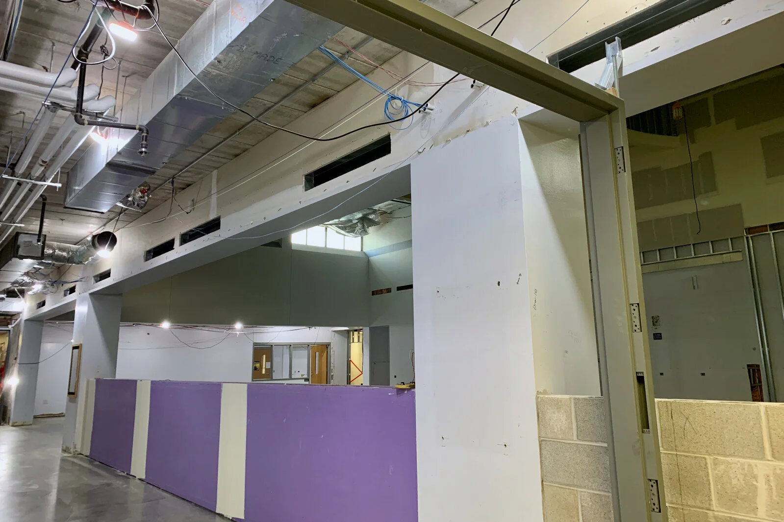Frederick School Media Center construction June 2026