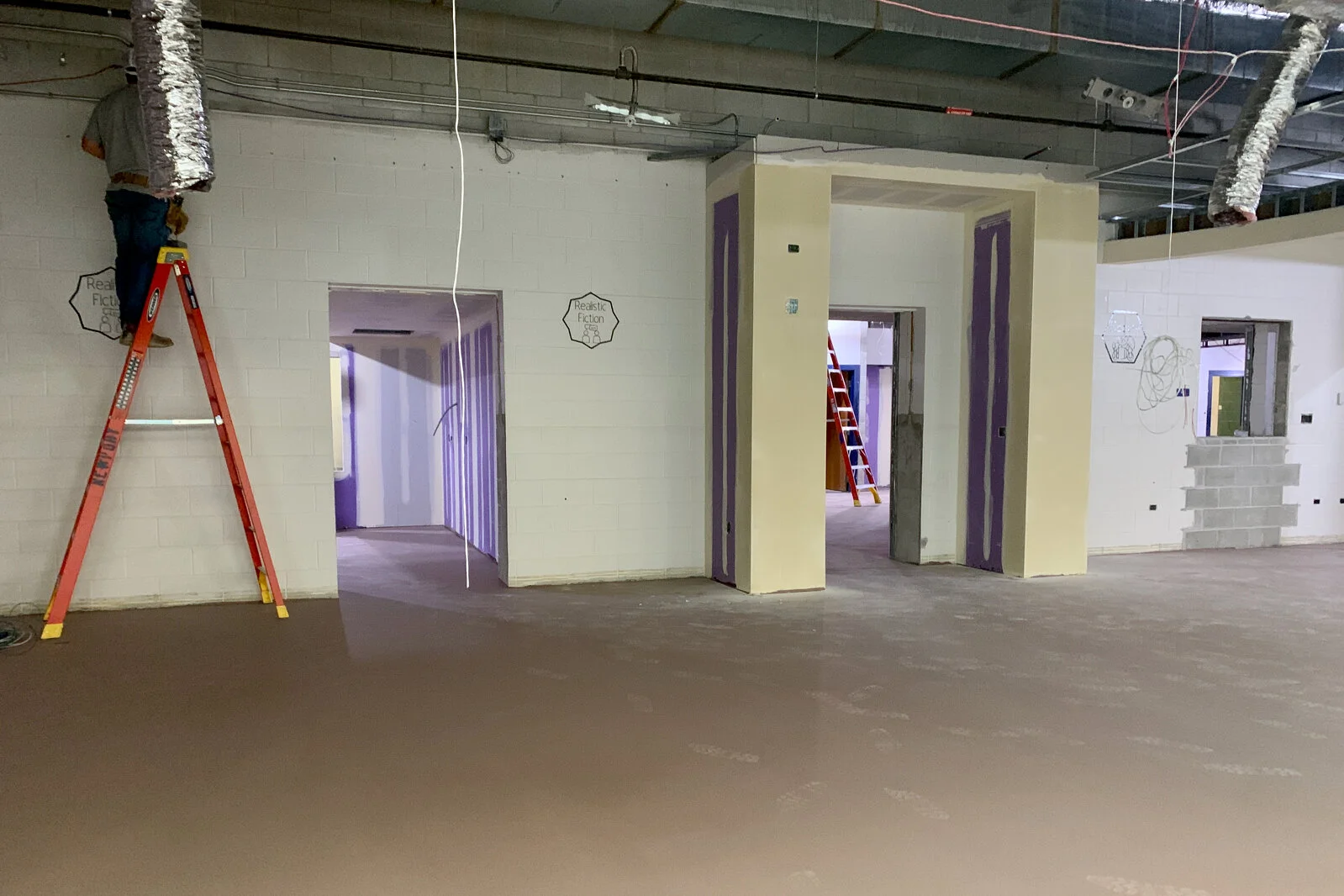 Park Campus Media Center construction July 2026