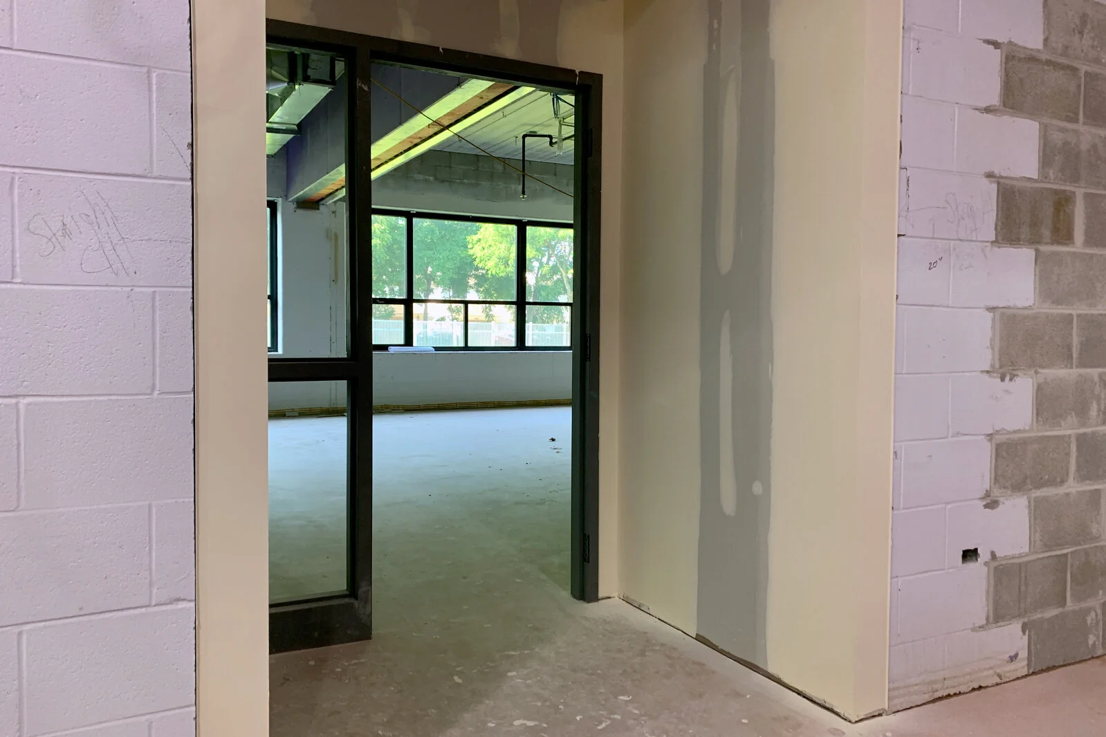 Frederick School Media Center construction July 2026