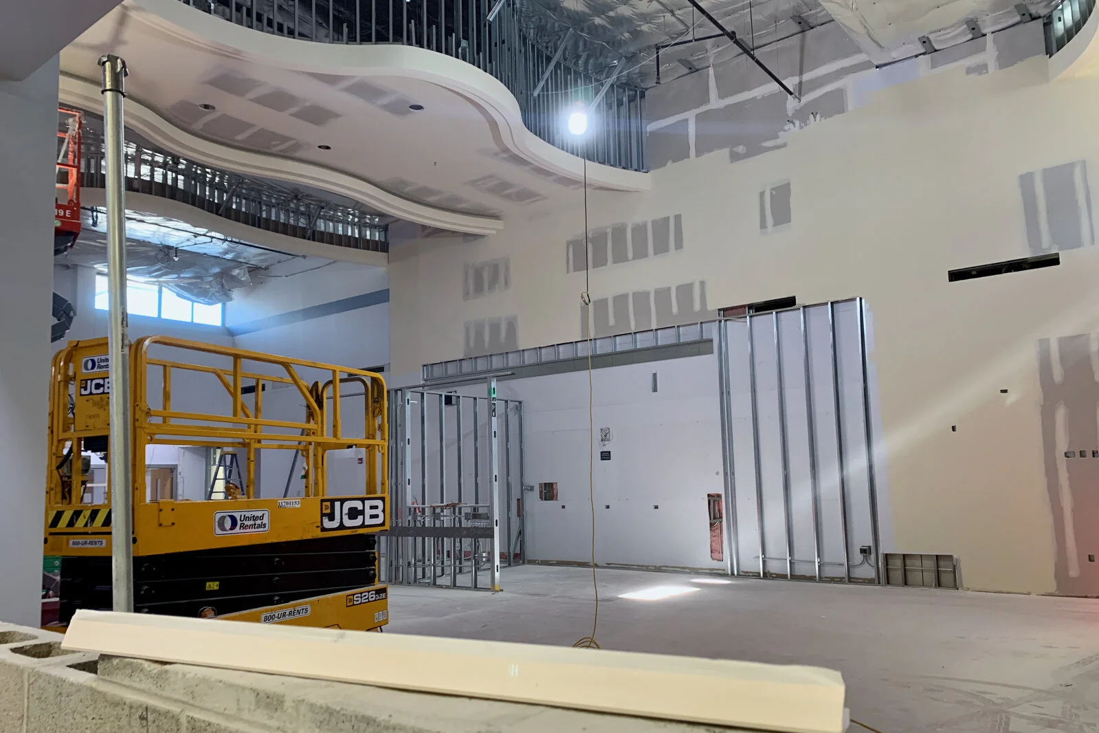 Frederick School Media Center construction July 2026
