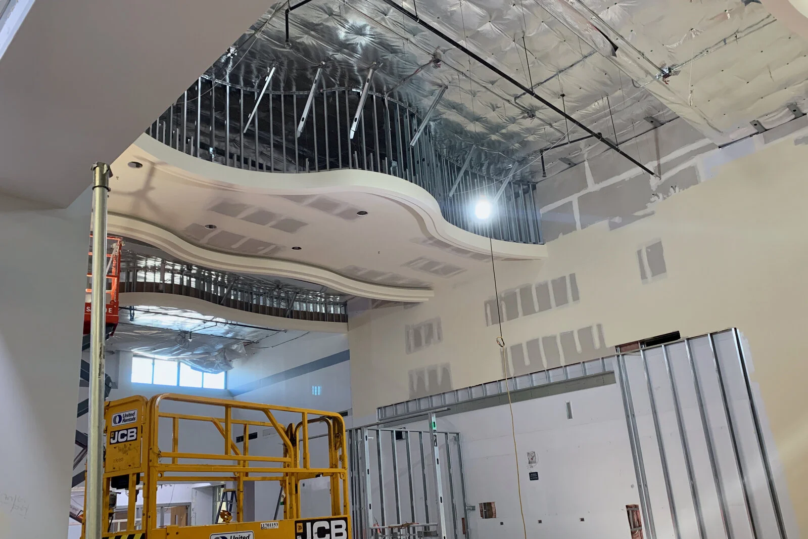 Frederick School Media Center construction July 2026