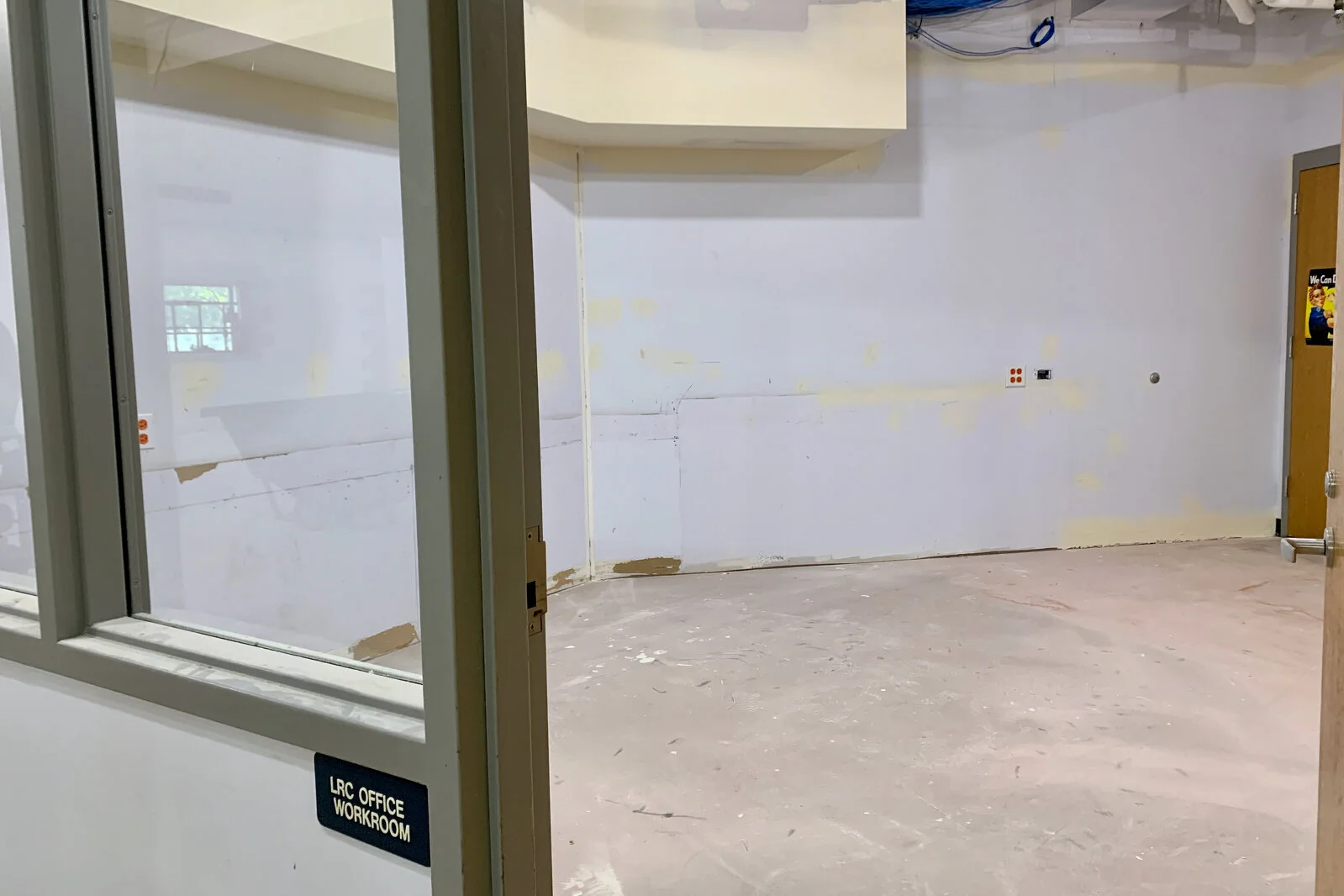 Frederick School Media Center construction July 2026