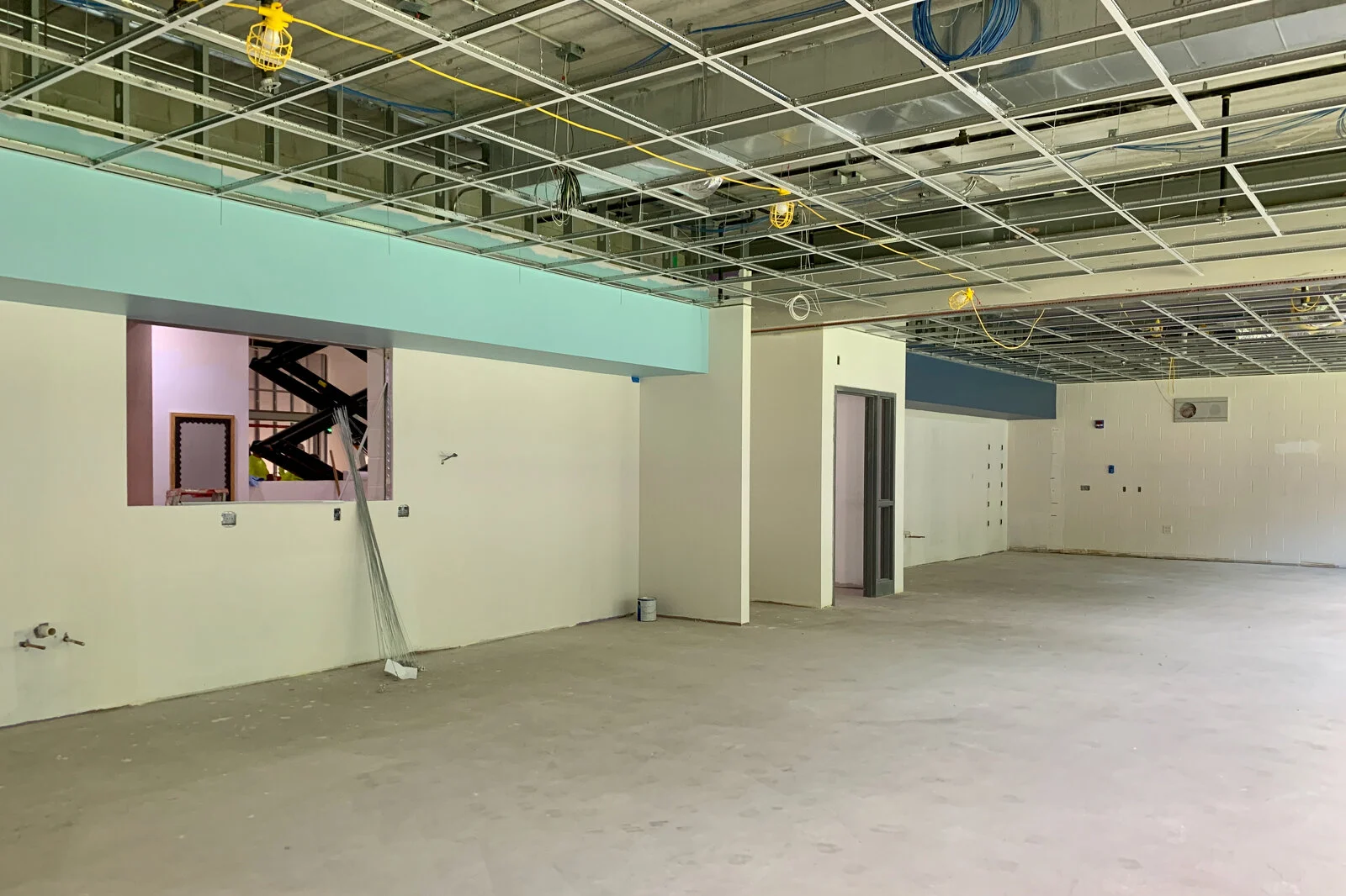 Frederick School Media Center construction July 2026