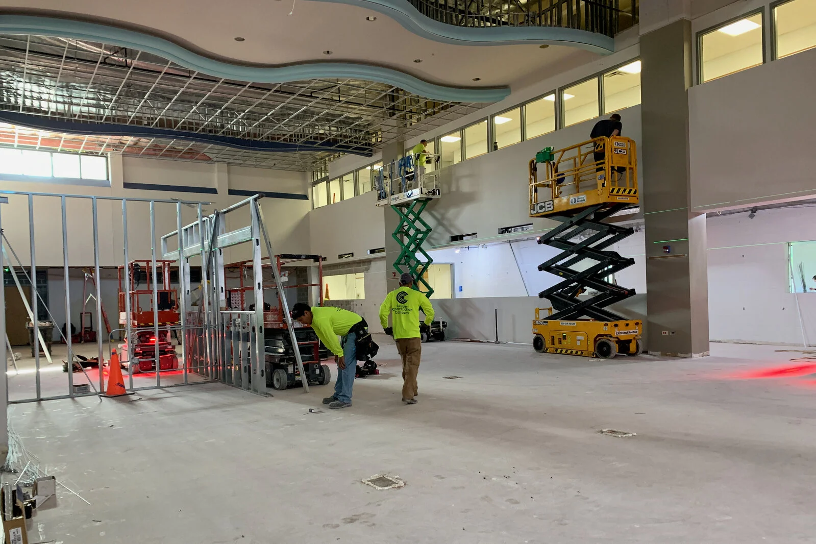 Frederick School Media Center construction July 2026