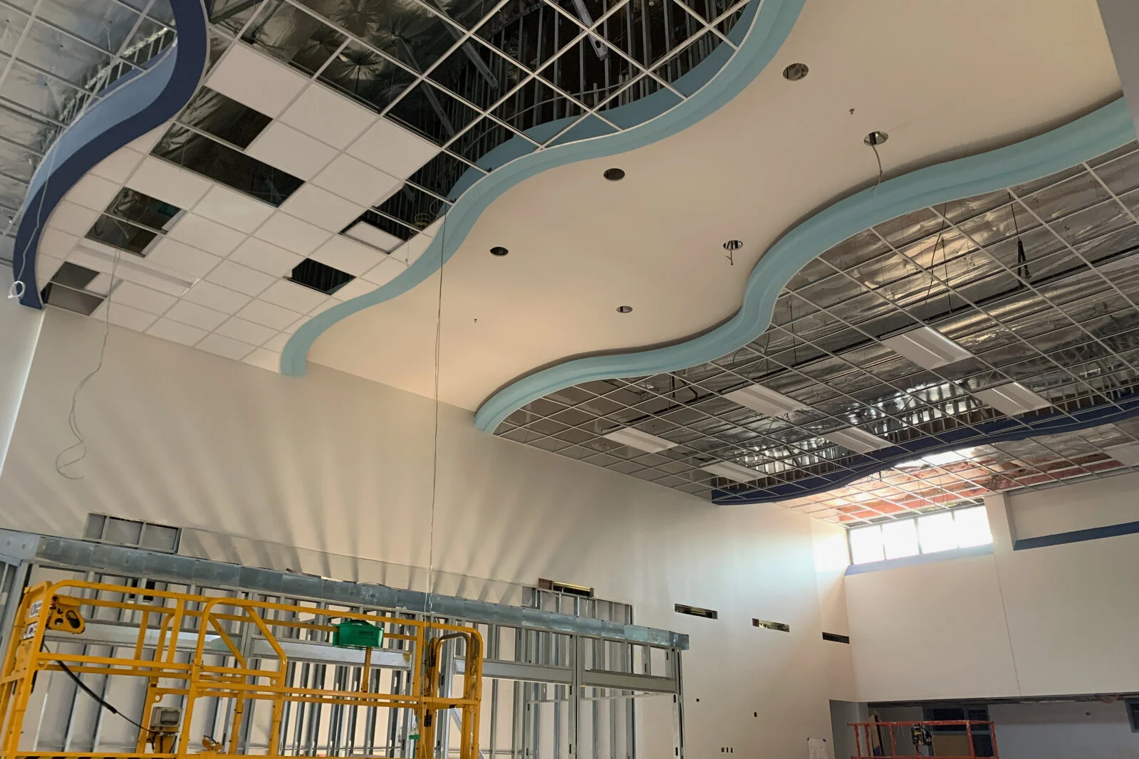 Frederick School Media Center construction July 2026